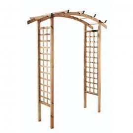 PERGOLA EM MADEIRA LUNA ARCO 108X49X222CM