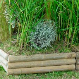 BORDADURA PARA JARDIM DE MADEIRA BOCAGE - 30X55CM