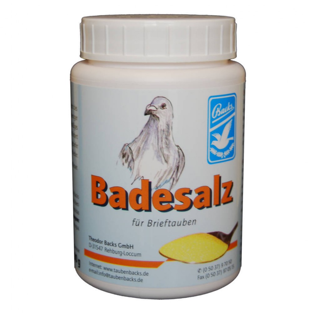 BACKS SAIS DE BANHO 600 GR