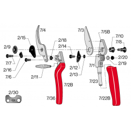FELCO KIT REPARAÇAO EIXO PORCA 7/94