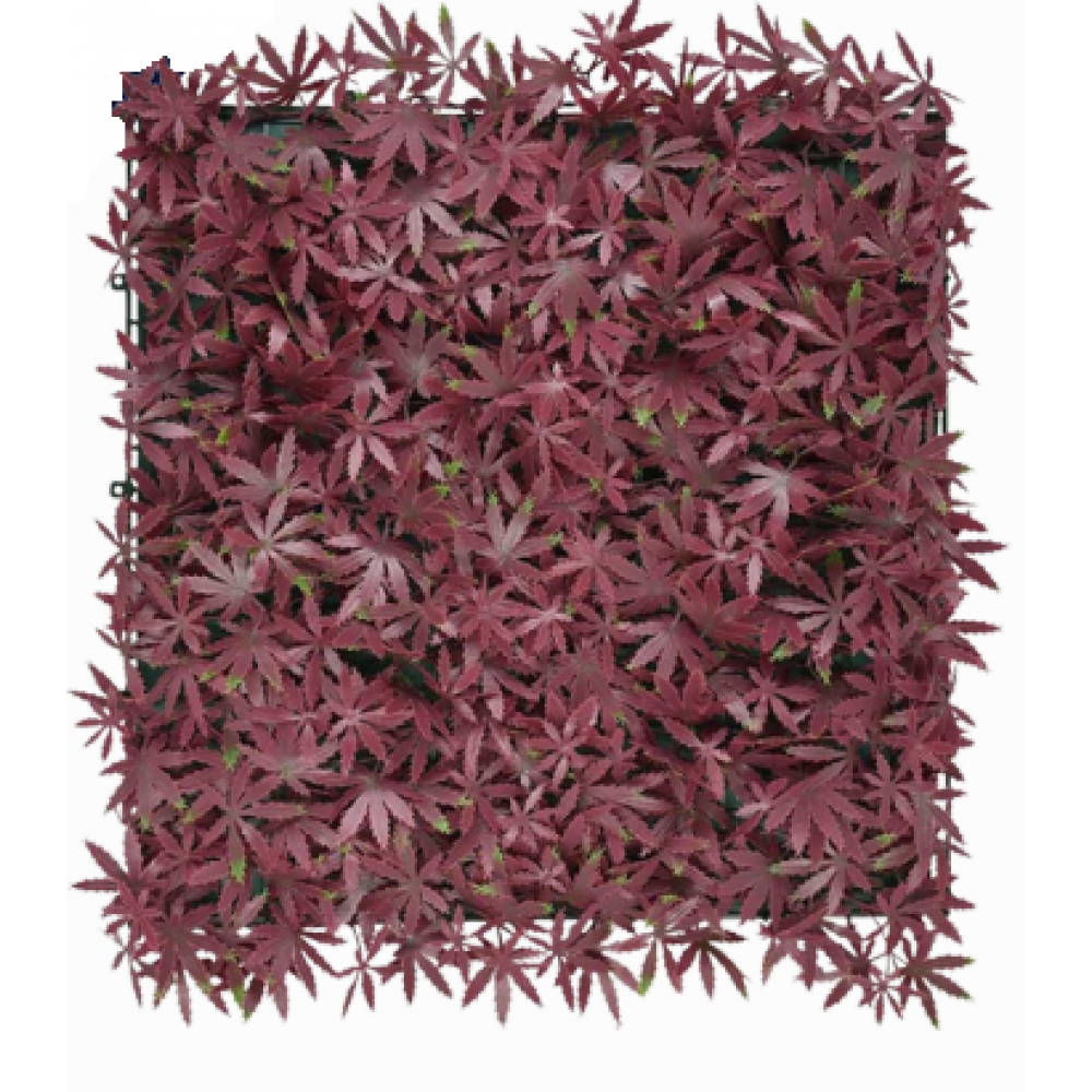JARDIM VERTICAL ARTIFICIAL MODELO MAPLE- 50X50CM