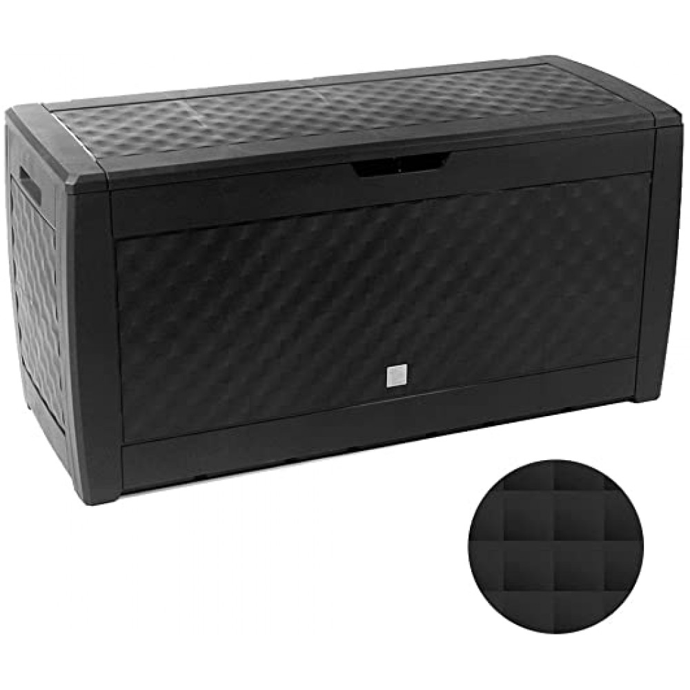 CAIXA DE JARDIM BOXE BRICK - ANTRACITE<br>