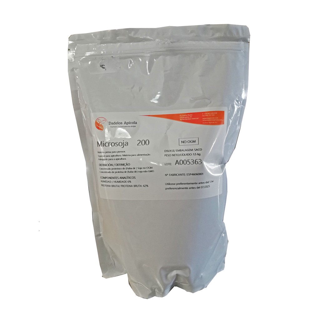 MICROSOJA 200 - CONCENTRADO PROTEICO DE SOJA - SACO 1.5KG