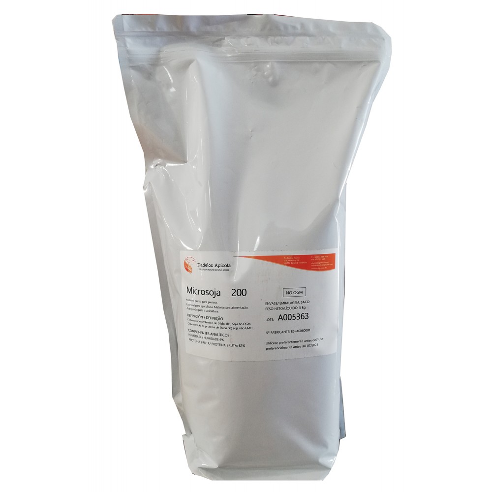 MICROSOJA 200 - CONCENTRADO PROTEICO DE SOJA - SACO 5KG