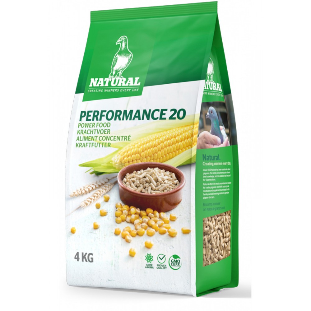 NATURAL PERFORMANCE 20 - 4 KG