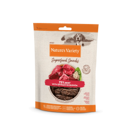 NATURE'S VARIETY CAO SUPERFOOD SNACKS  VACA (8X85G)