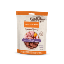 NATURE'S VARIETY CAO SUPERFOOD SNACKS PERÚ (8X85G)