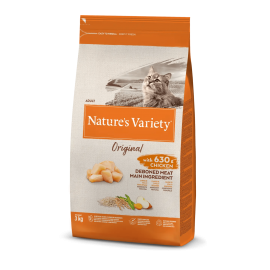 NATURE'S VARIETY ORIGINAL  GATO ADULTO FRANGO - 3KG
