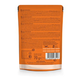 NATURE'S VARIETY ORIGINAL GATO WET NO GRAIN FRANGO COM GANSO  ( 12X70G)