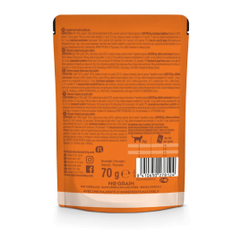 NATURE'S VARIETY ORIGINAL GATO WET NO GRAIN VACA E FRANGO (12X70G)