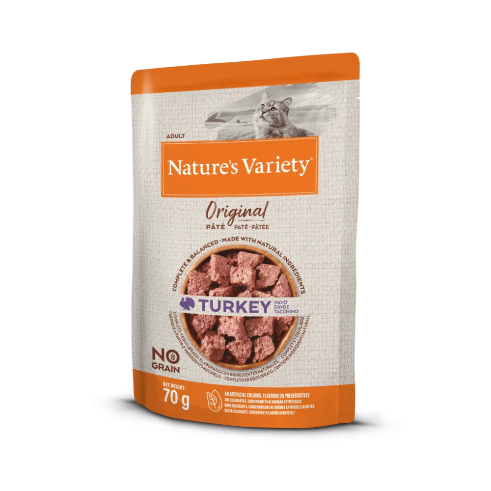 NATURE'S VARIETY ORIGINAL GATO WET NO GRAIN PERÚ (12X70G)