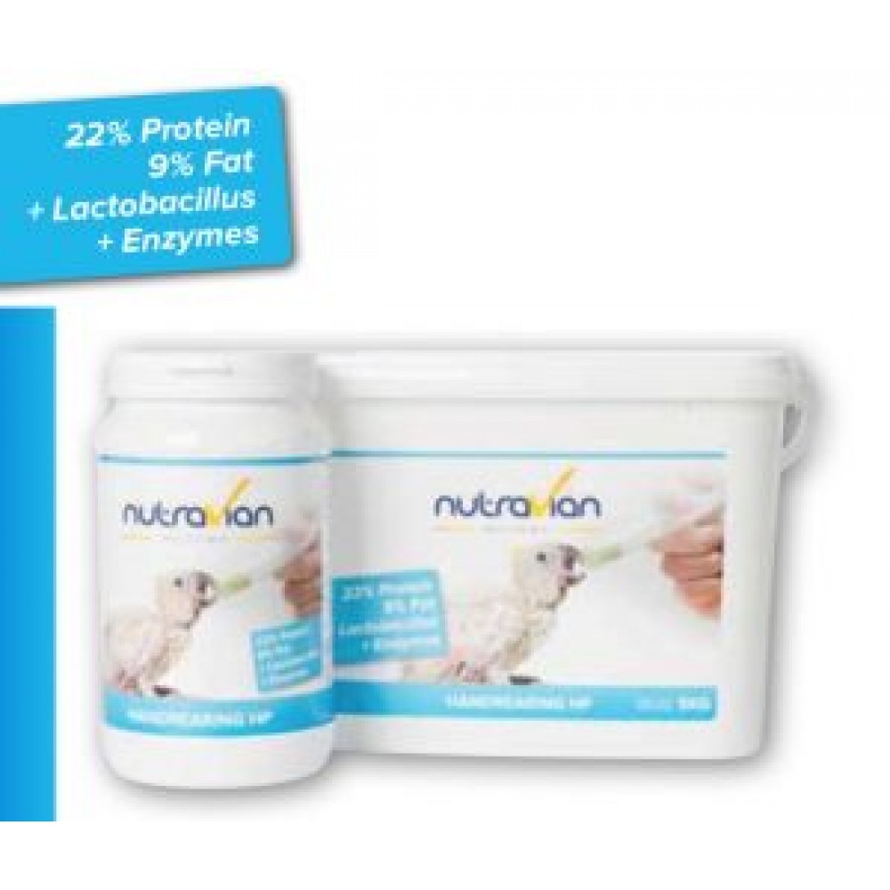 NUTRAVIAN HP- ALTA PROTEINA- PAPA P/PAPAGAIOS- 1KG