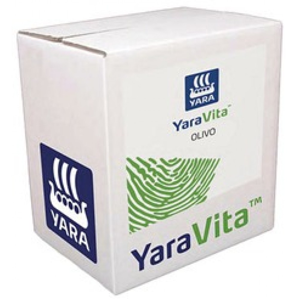 ADUBO YARA VITA OLIVO 10%N; 6,7%MgO; 3,8%Fe; 4,3%Mn; 2%B; 2%Zn  -5KG