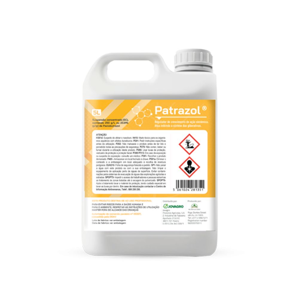 PATRAZOL (REGULADOR CRESCIMENTO ) -5 LT