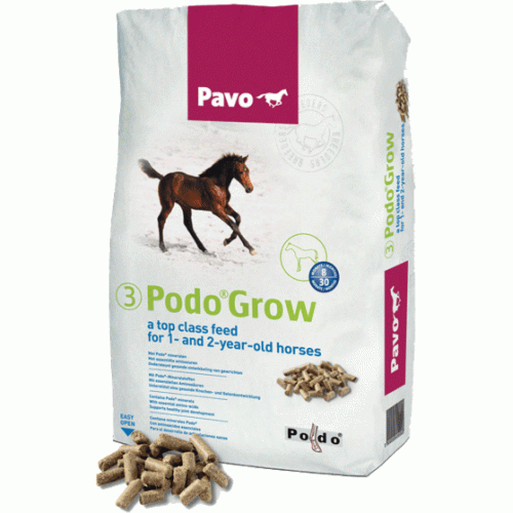 PAVO RAÇÃO PODO GROW  - SACO 20KG