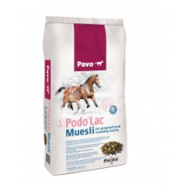 PAVO RAÇÃO PODO LAC MUESLI  - SACO 15KG