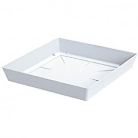 PRATO P/VASO LOFLY SQUARE BRANCO -165MM