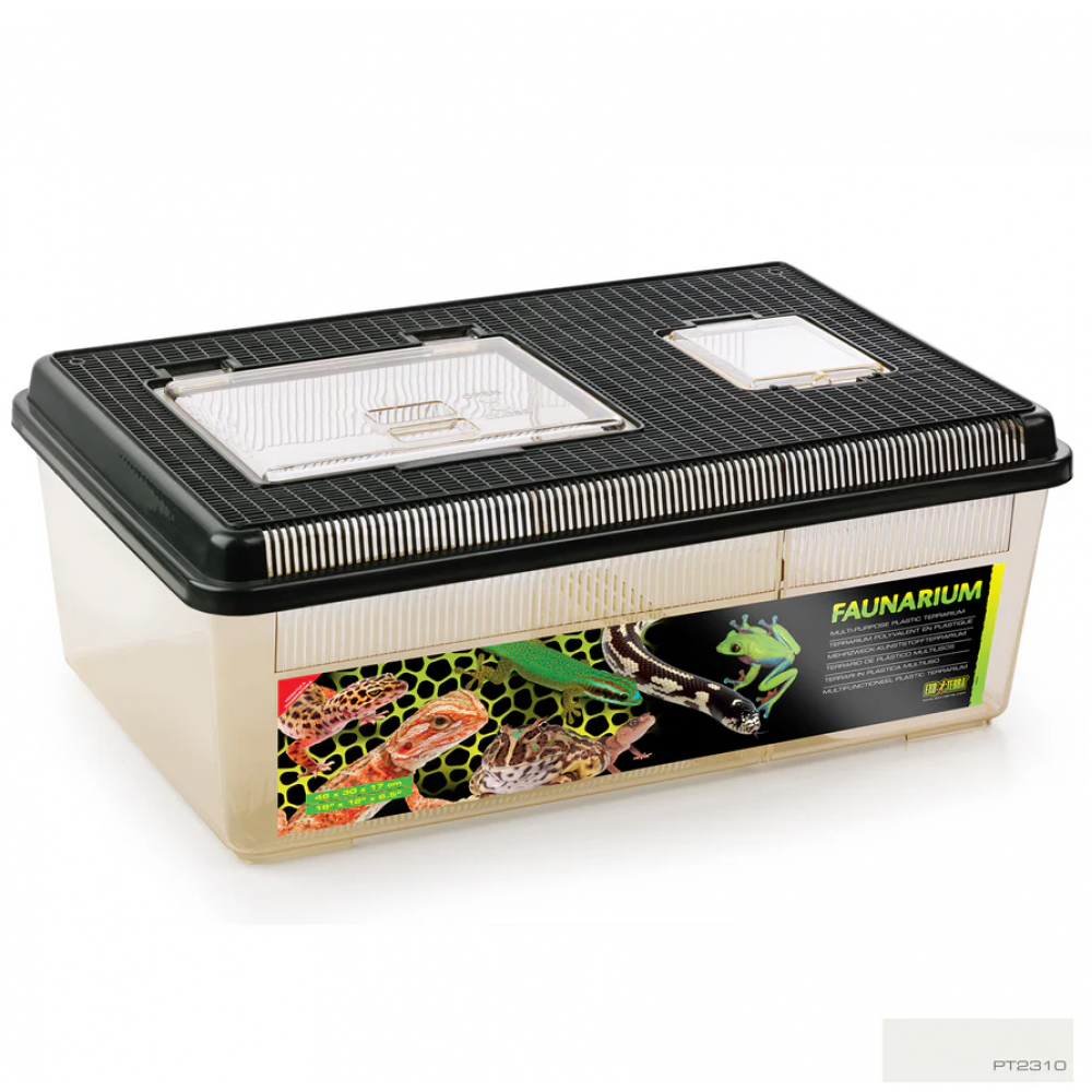 FAUNARIUM TERRARIO PLASTICO XXL (46 x 30 x 17CM)