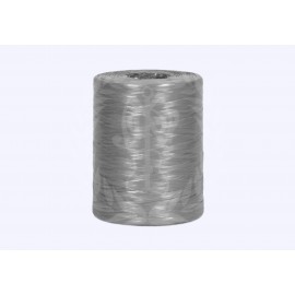 FIO DE RAFIA ESPALMADA CINZA - 1KG