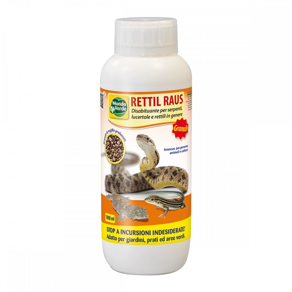 REPELENTE PARA REPTEIS GRANULADO REPTIL RAUS - 1000ML