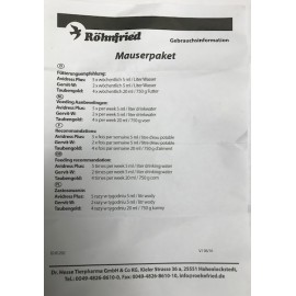 ROHNFRIED PACK MUDA ( 2XTAUBENGOLD- LT + 1XAVIDRESS- LT + 1XGERVIT-W - 250 ML )