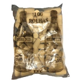 ROLHAS DE CORTIÇA GARRAFA 100 UNIDADE