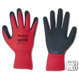 BRADAS LUVAS PERFECT GRIP RED LATEX Nº 11
