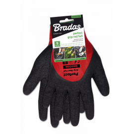 BRADAS LUVAS PERFECT GRIP RED FULL LATEX Nº 11