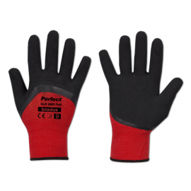BRADAS LUVAS PERFECT SOFT RED FULL LATEX Nº 9