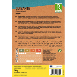 SEMENTE ERVILHA GRAO 1/2 ESTACA RONDO   - 70GR