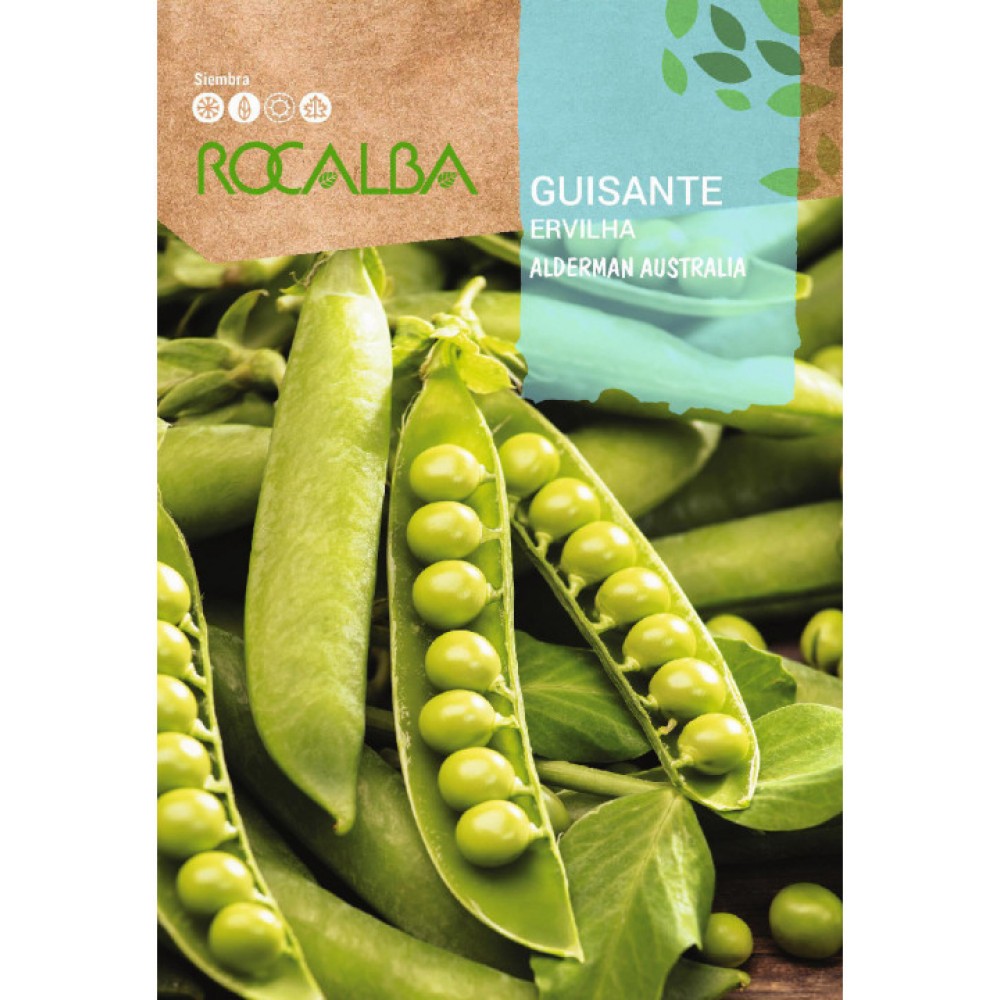 SEMENTE ERVILHA TREPAR ALDERMAN   - 70GR