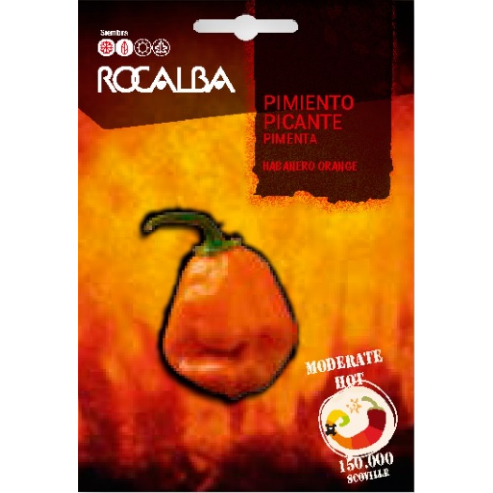 S.PIMENTO PICANTE HABANERO ORANGE