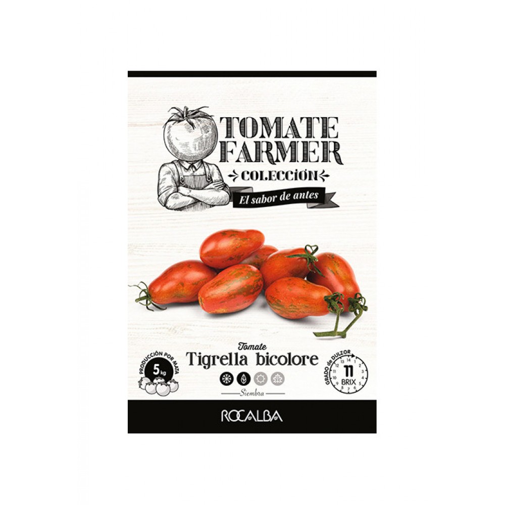 SEMENTE TOMATE FARMER TRIGRELLA BICOLORE
