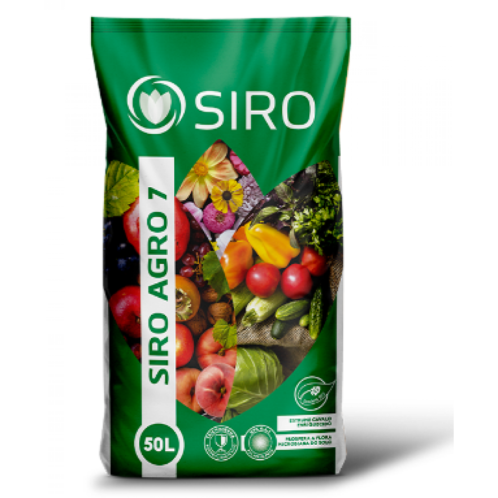 SIRO-AGRO 7 -COMPOSTO PULVEROLENTO - SC 50LT