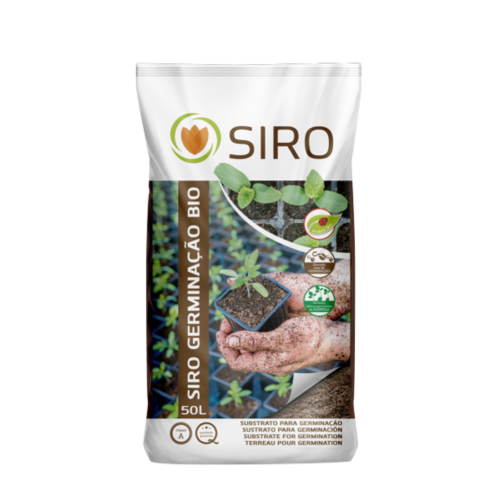 SIRO-GERME BIOLOGICO SUBSTRATO GERMINAÇÃO- SC 50LT