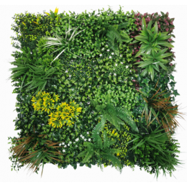 JARDIM VERTICAL ARTIFICIAL MODELO SPRING GARDEN-100X100CM