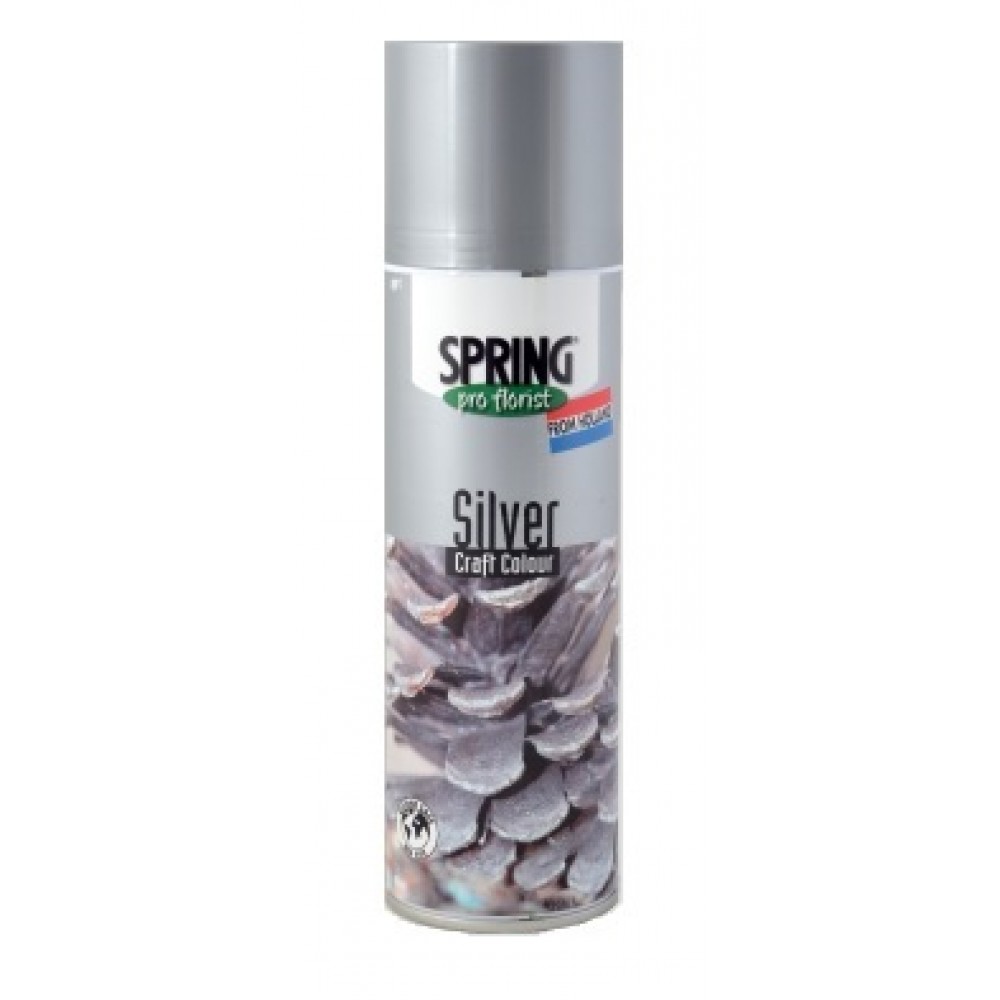 SPRING SPRAY CRAFT COLOUR PRATA - 300 ML