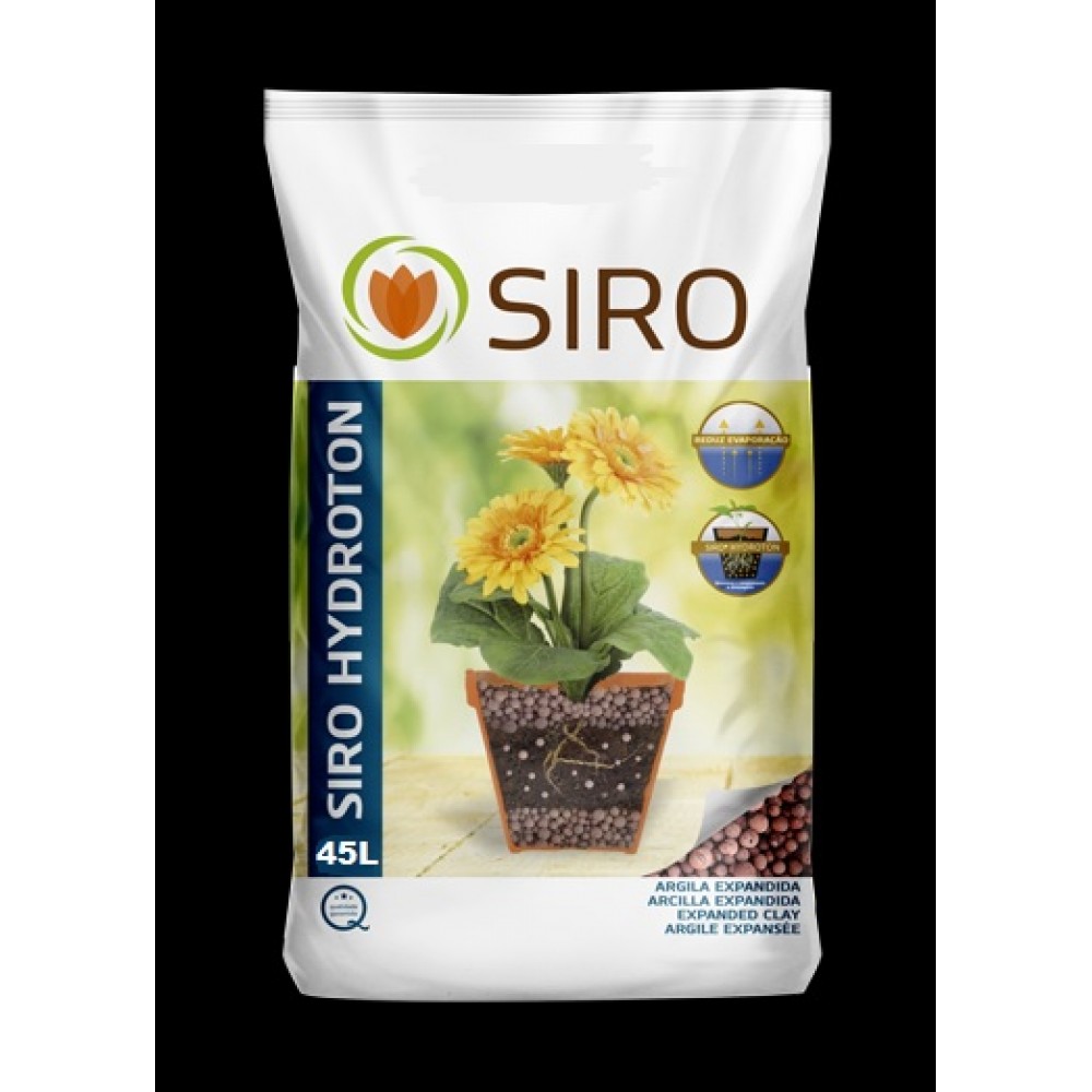 SIRO-HIDROTON - ARGILA EXPANDIDA   - SC 45LT