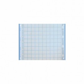 ECONEX PLACA AZUL CROMOTÓPICA 40 X 25CM - UNIDADE