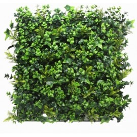 JARDIM VERTICAL ARTIFICIAL MODELO TROPICAL- 50X50CM