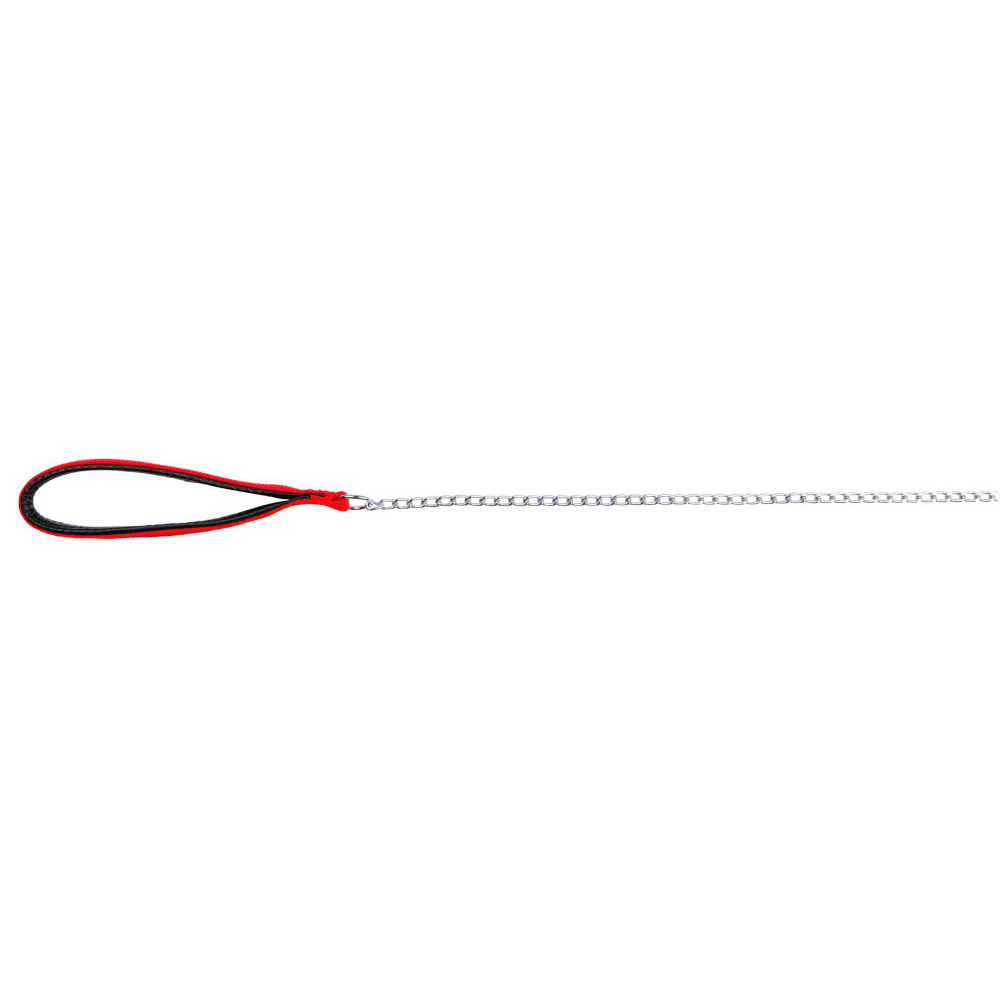 TRIXIE TRELA CROM.C/PEGA COURO 1.1 MT X 2MM