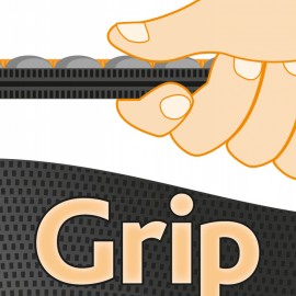 TRELA DE TRABALHO COM FITA "GRIP" (ANTIDERRAPANTE) 5MT /15MM