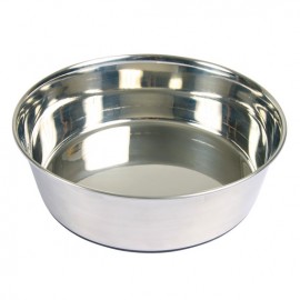 TRIXIE COMEDOURO INOX BASE BORRACHA 2.5 LT