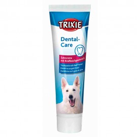 TRIXIE PASTA DENTIFRICA C/ SABOR A CARNE P/ CAES 100 GR