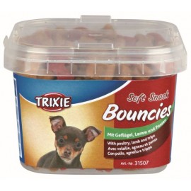 TRIXIE SOFT SNACKS BOUNCIS C/FRANGO E CORDEIRO  - 140 GR