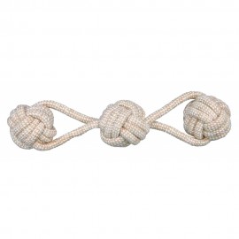 TRIXIE DENTAFUN - CORDA ENTRELAÇADA C/ BOLAS 37 CM