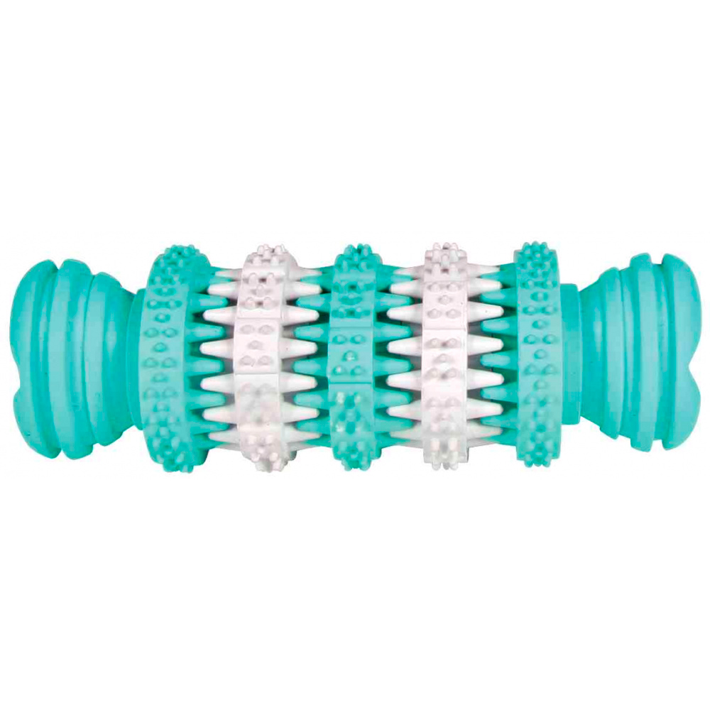 TRIXIE DENTAFUN BORRACHA - "OSSO" C/ MENTA - 11 CM