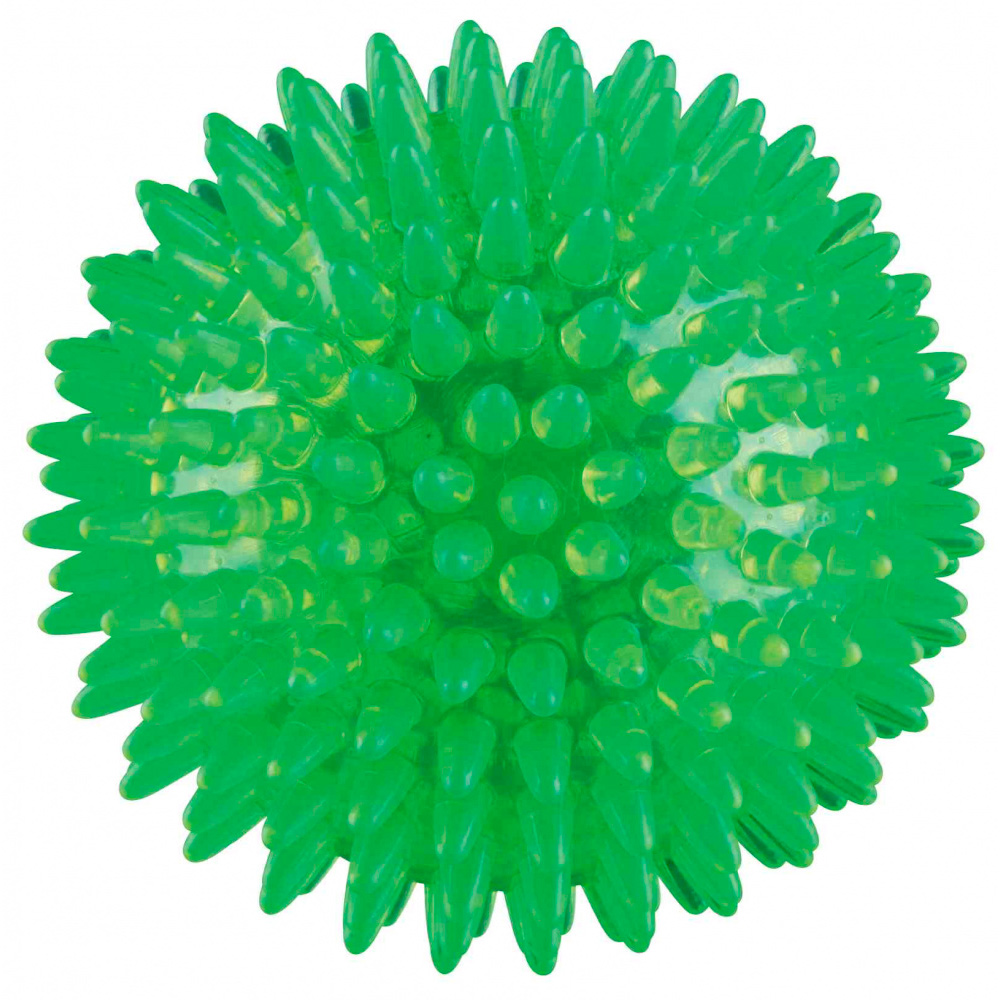 TRIXIE BOLA "OURIÇO" EM BORRACHA - 8 CM