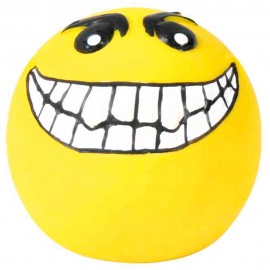 TRIXIE BOLA SMILEYS EM LATEX  6 CM