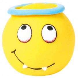 TRIXIE BOLA SMILEYS EM LATEX  6 CM
